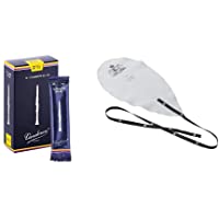 Los mejores  - Vandoren CR1025Caja de 10 cañas tradicional n.2.5 para clarinete + BG France A32